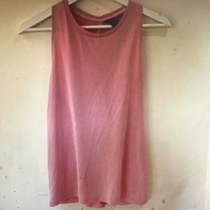 Open back sport camisoles tank top S